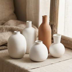 Porcelain Vase Set 5 Pcs